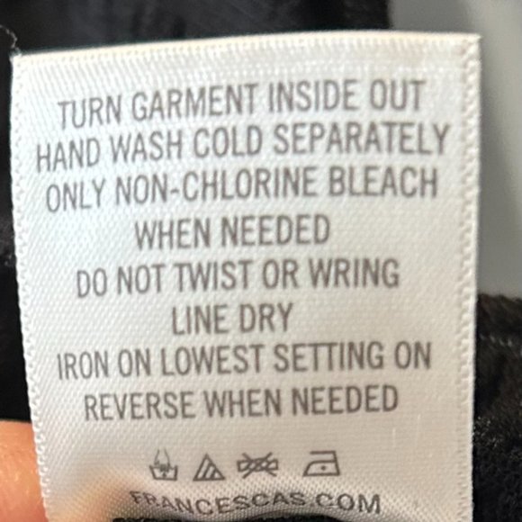 Black sheer short sleeved top - Picture 6 of 6